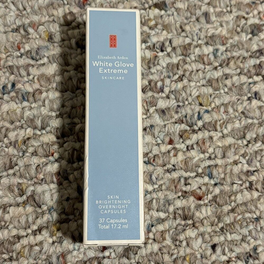 NWT Elizabeth Arden White Glove Extreme Skincare Skin Brightening Capsules 37